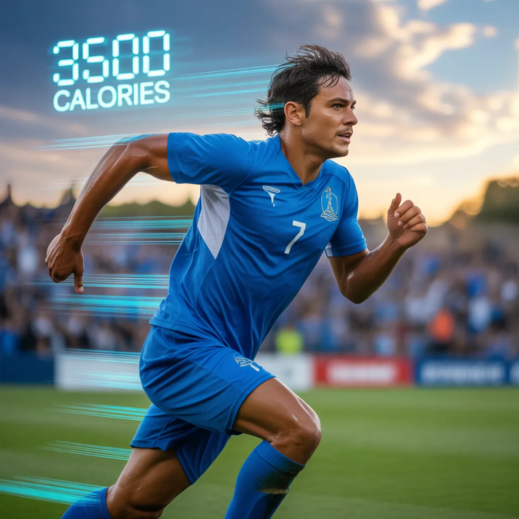 how many calories do you burn playing soccer