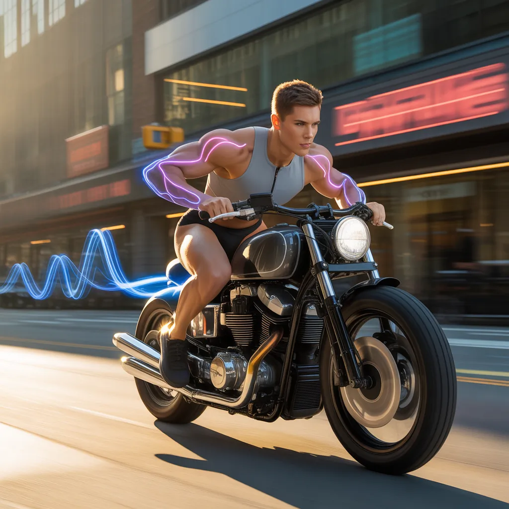 how many calories do you burn riding a motorcycle