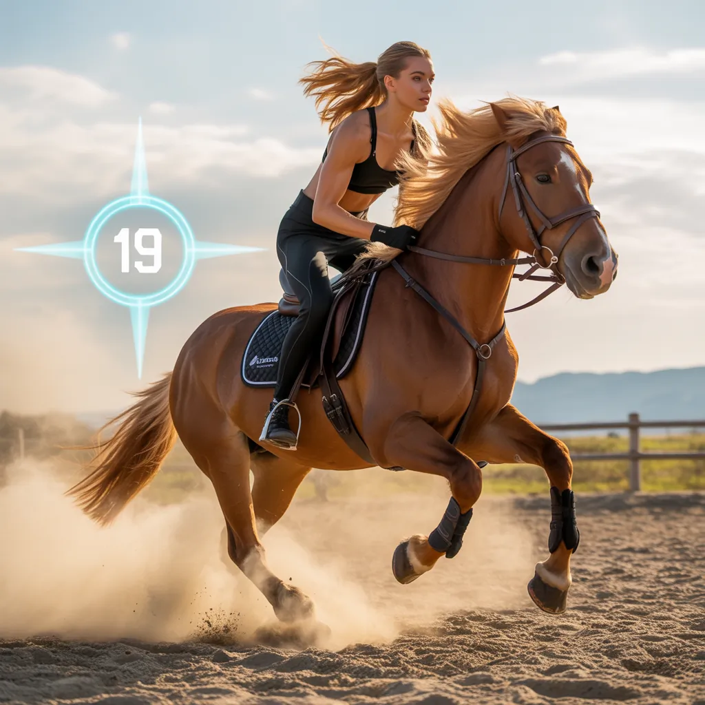 how many calories do you burn riding horses