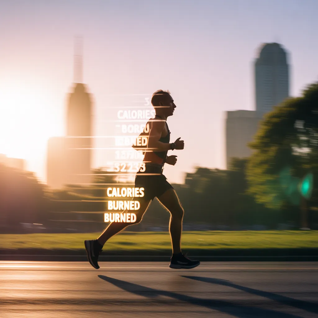 how many calories do you burn running a marathon
