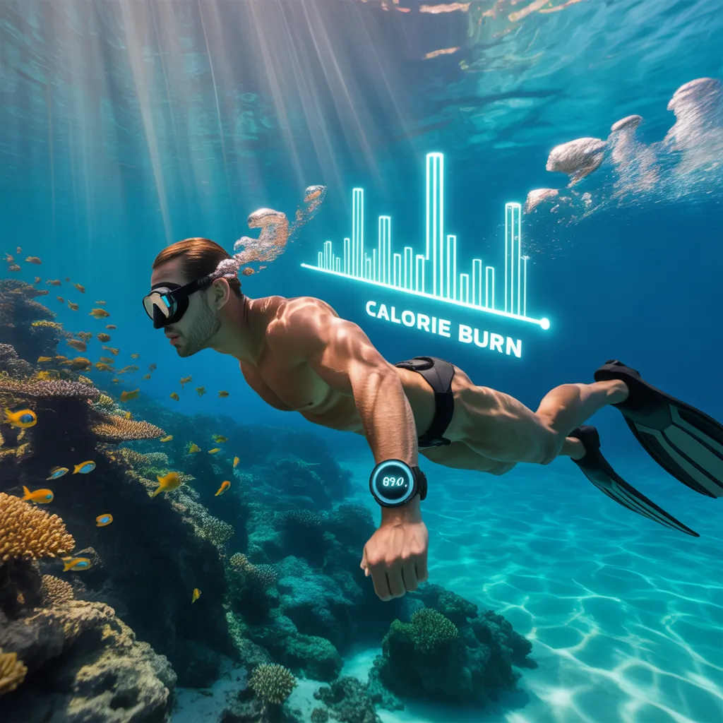 how many calories do you burn scuba diving