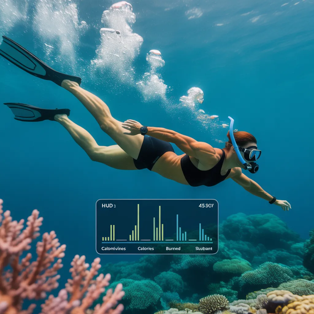 how many calories do you burn scuba diving