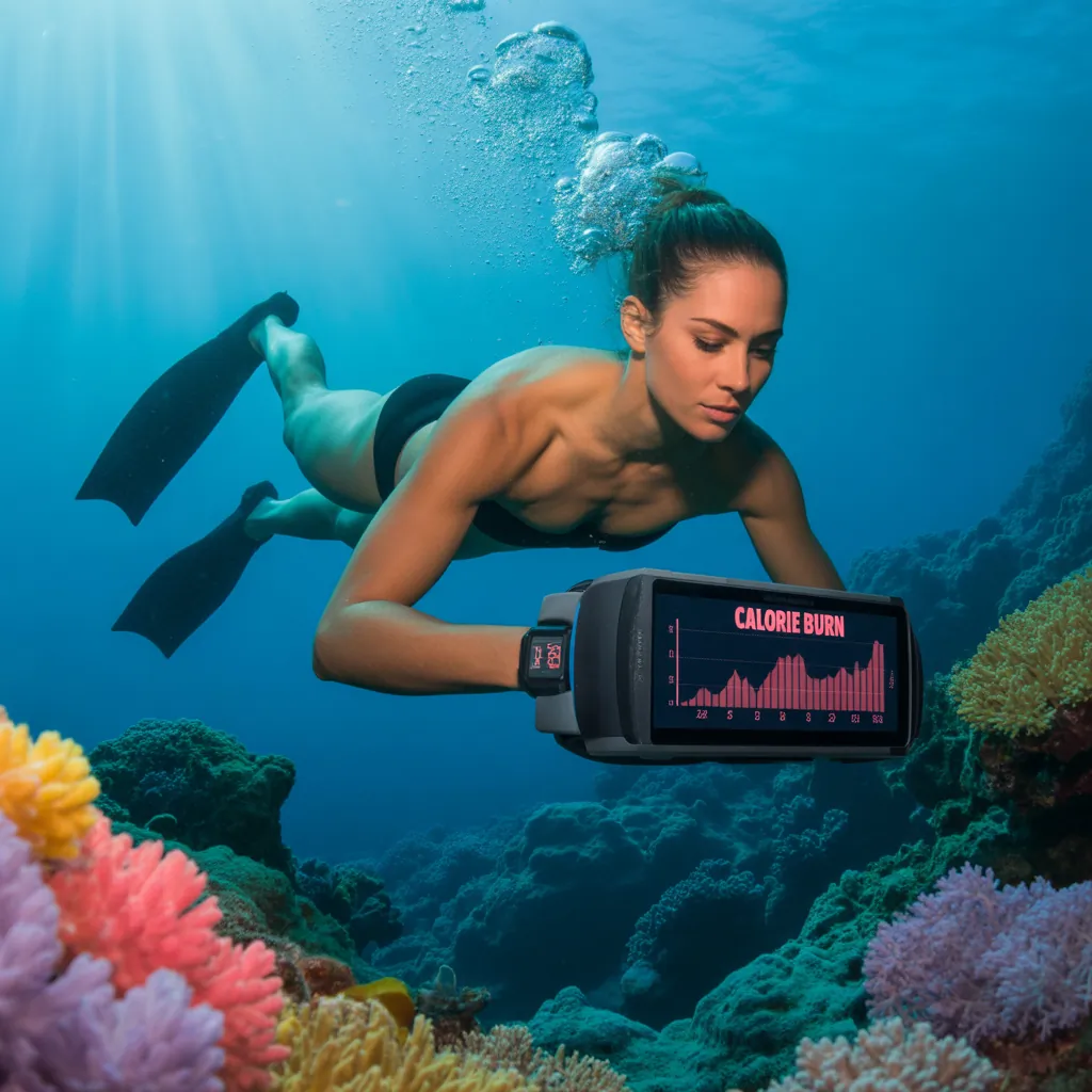how many calories do you burn scuba diving