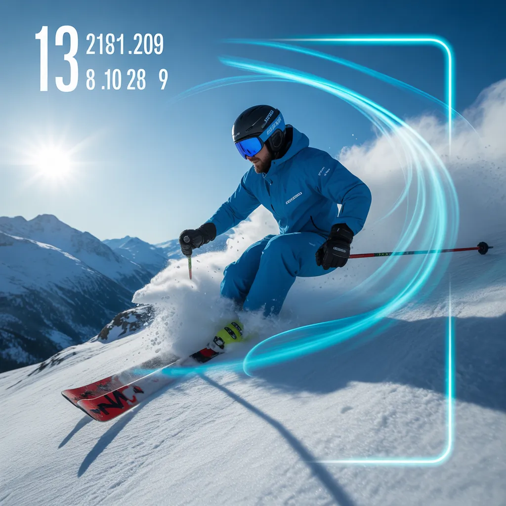 how many calories do you burn skiing