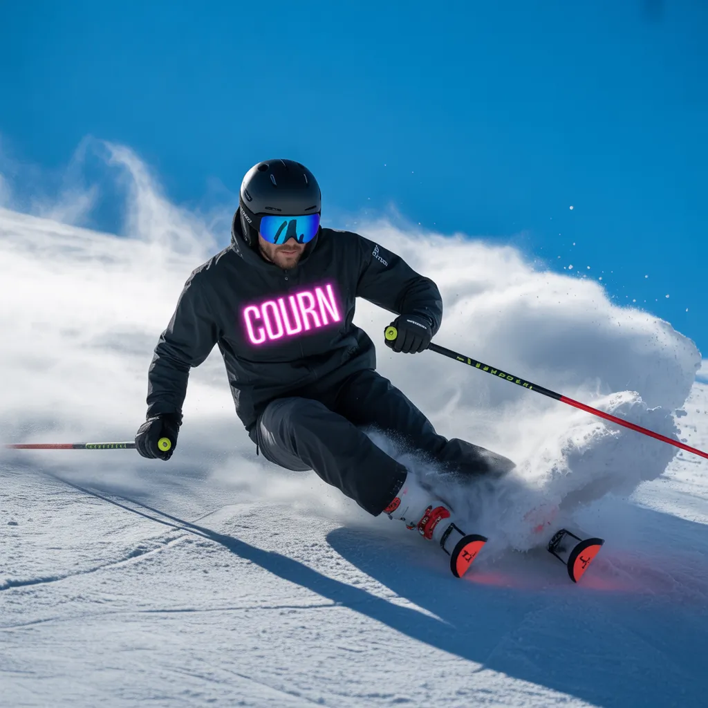 how many calories do you burn skiing