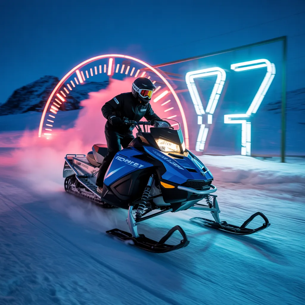 how many calories do you burn snowmobiling
