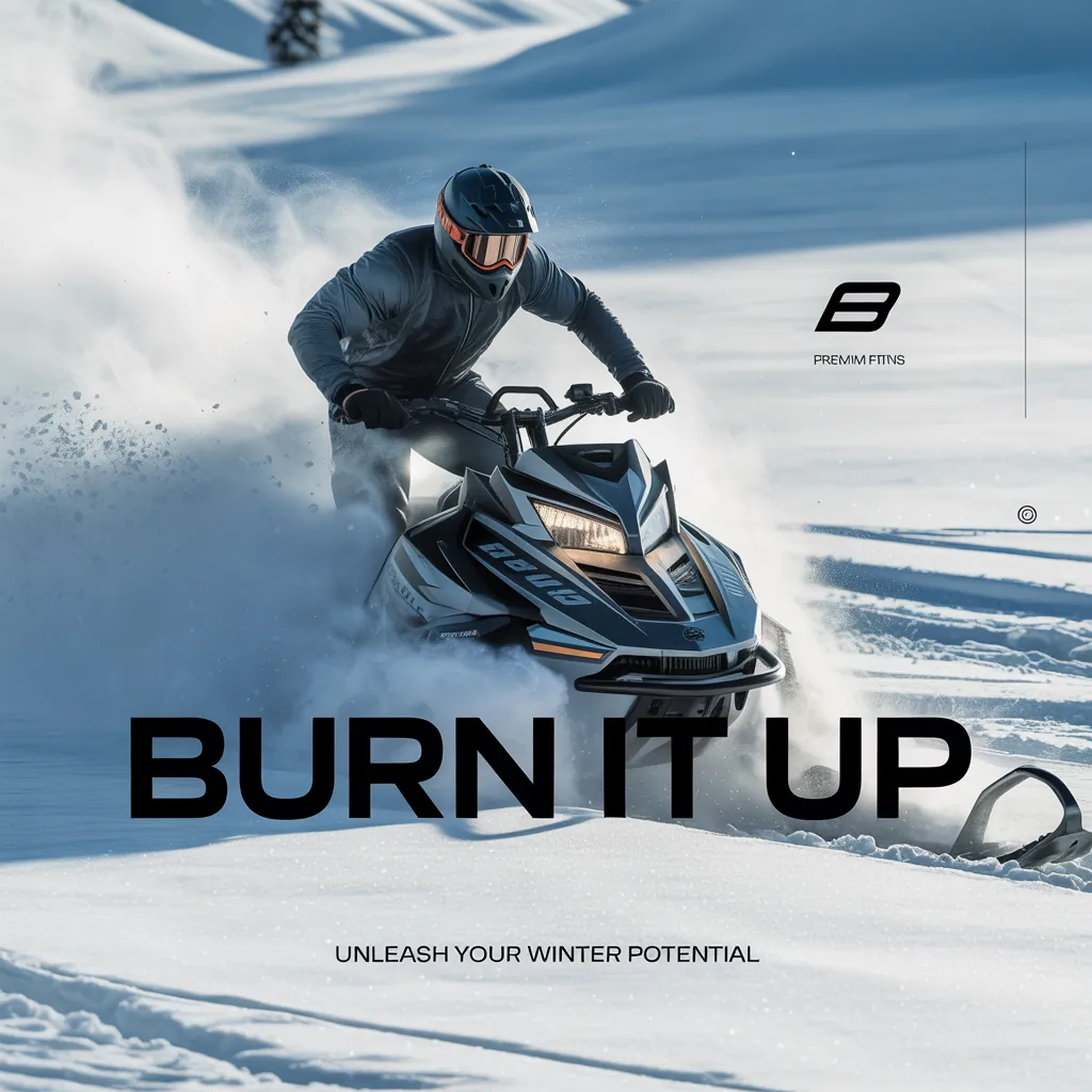 how many calories do you burn snowmobiling