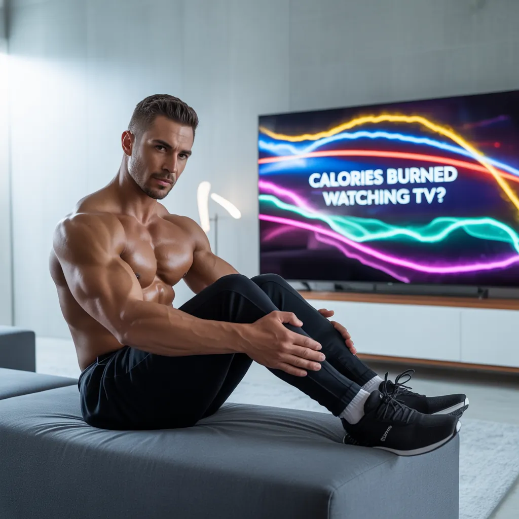how many calories do you burn watching tv