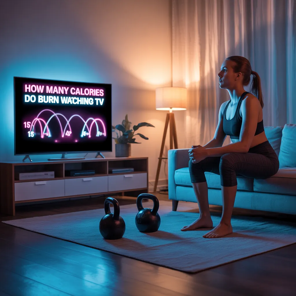 how many calories do you burn watching tv