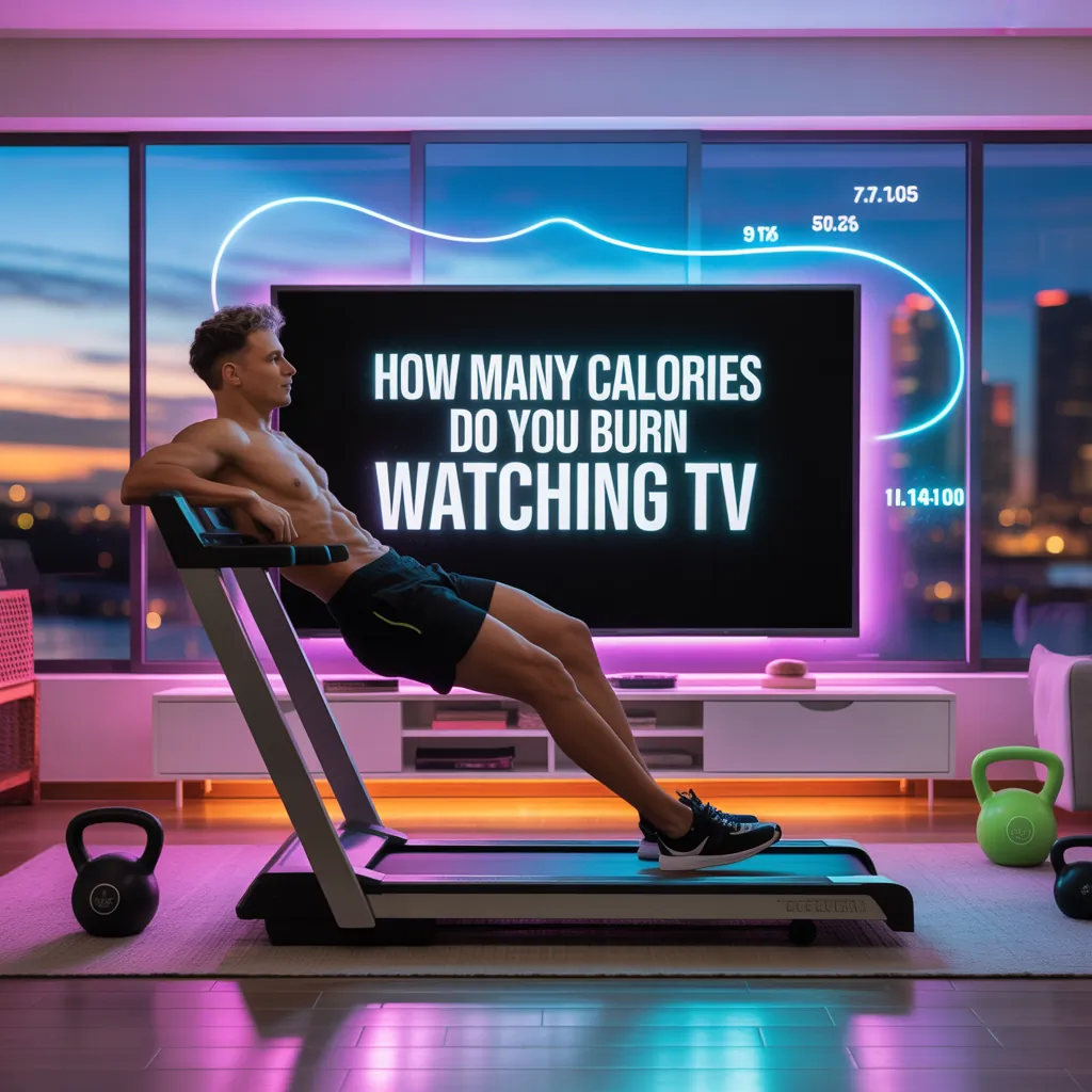how many calories do you burn watching tv