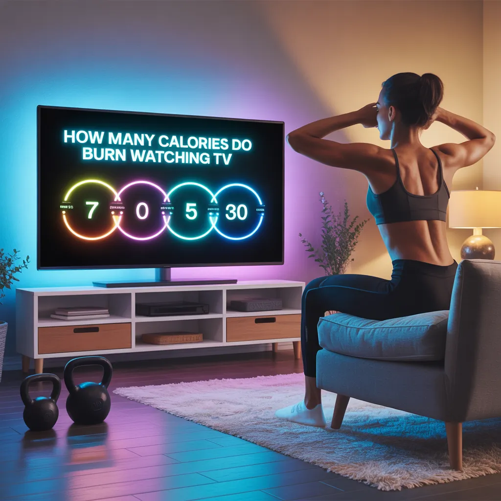 how many calories do you burn watching tv