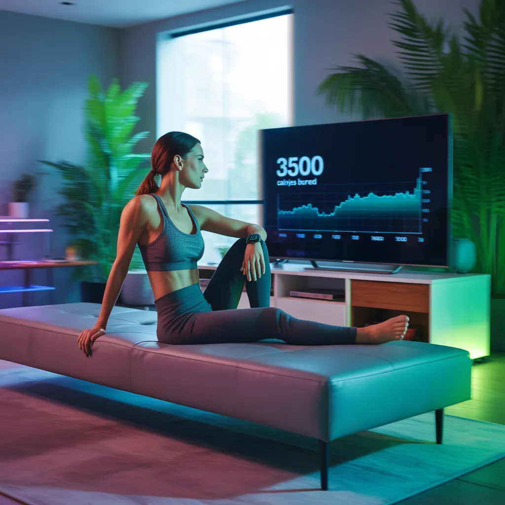 how many calories do you burn watching tv