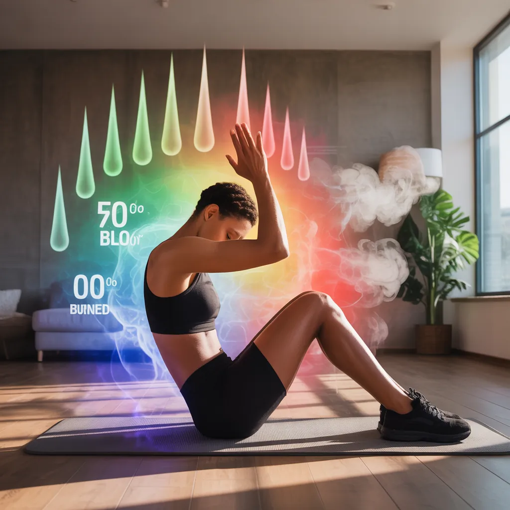 how many calories do you burn when you are sick