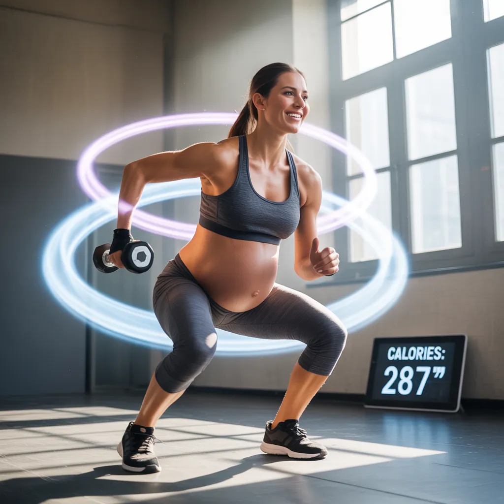 how many calories do you burn while giving birth