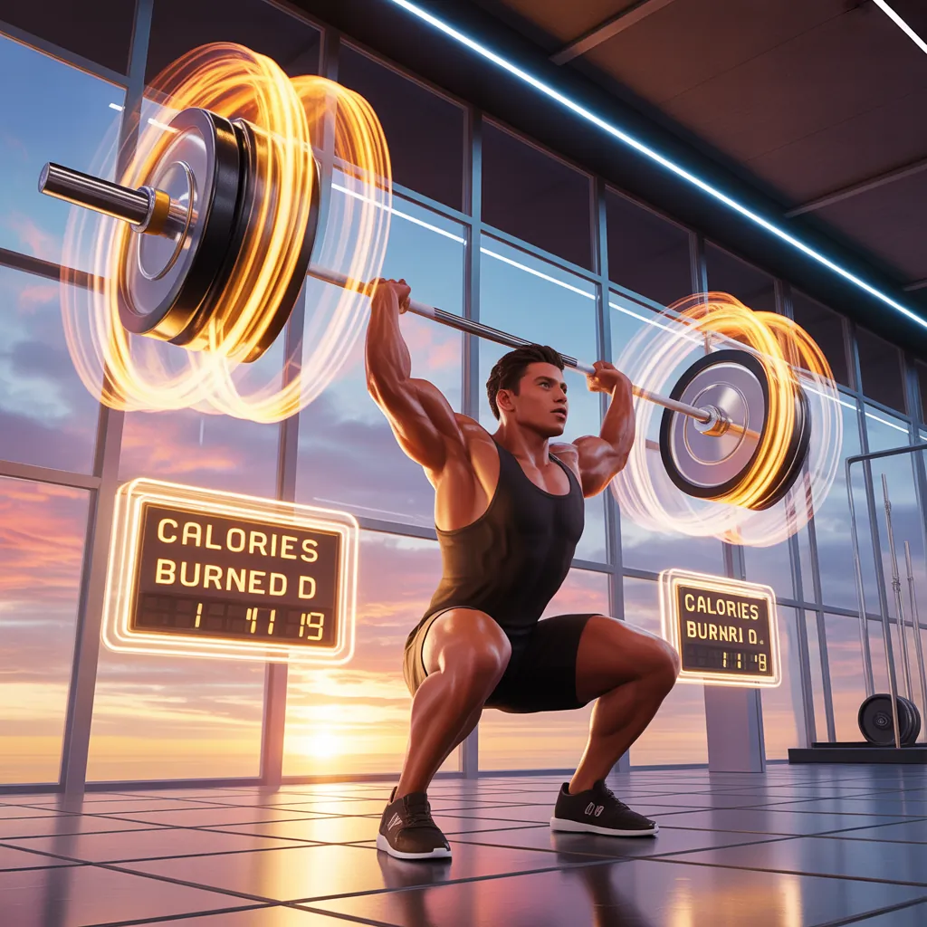 how many calories does 1 hour of weight training burn