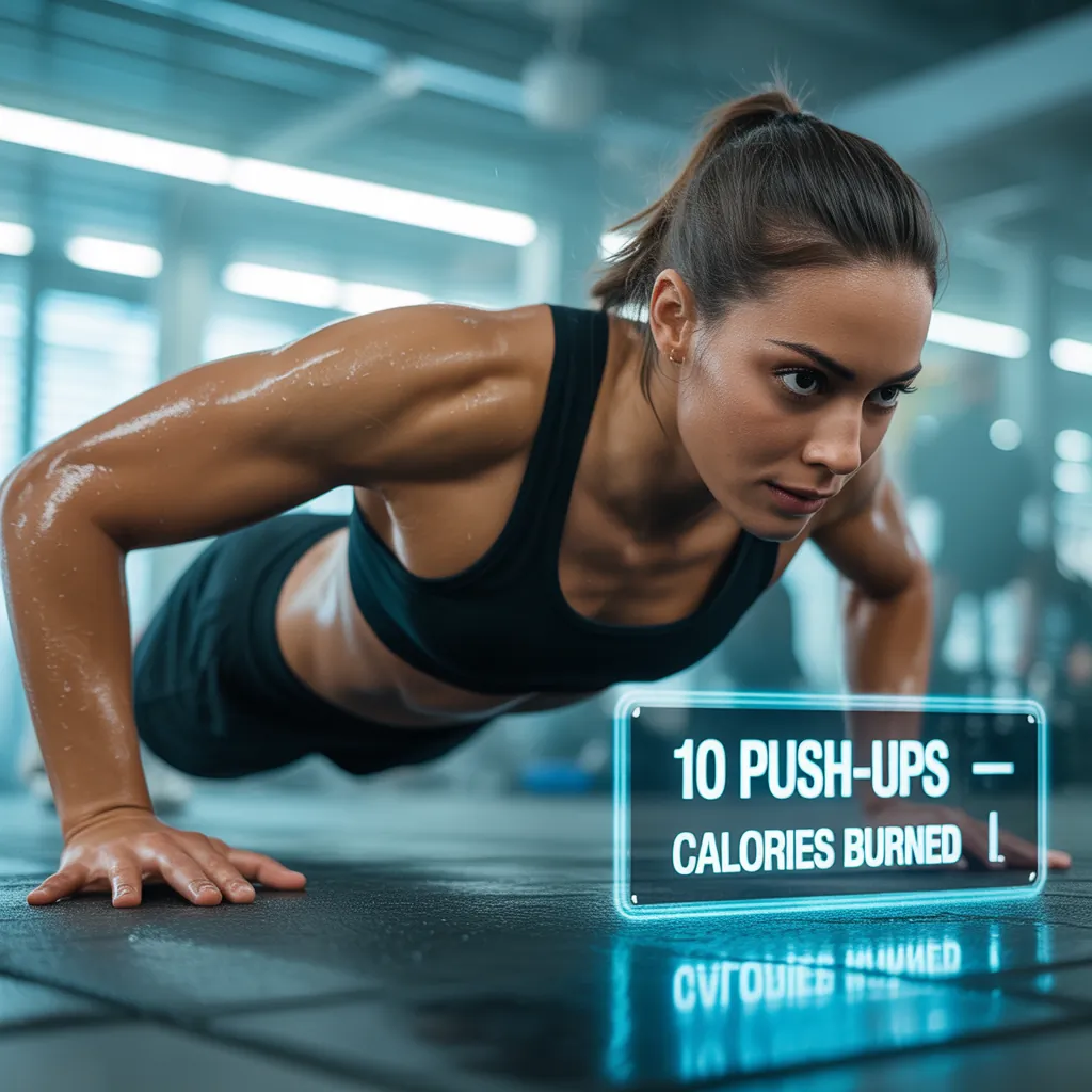 how many calories does 10 push ups burn