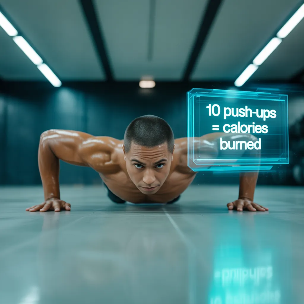 how many calories does 10 push ups burn
