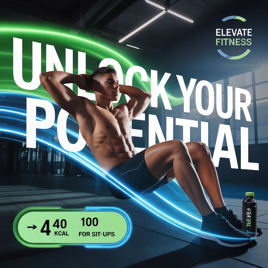 how many calories does 100 sit ups burn