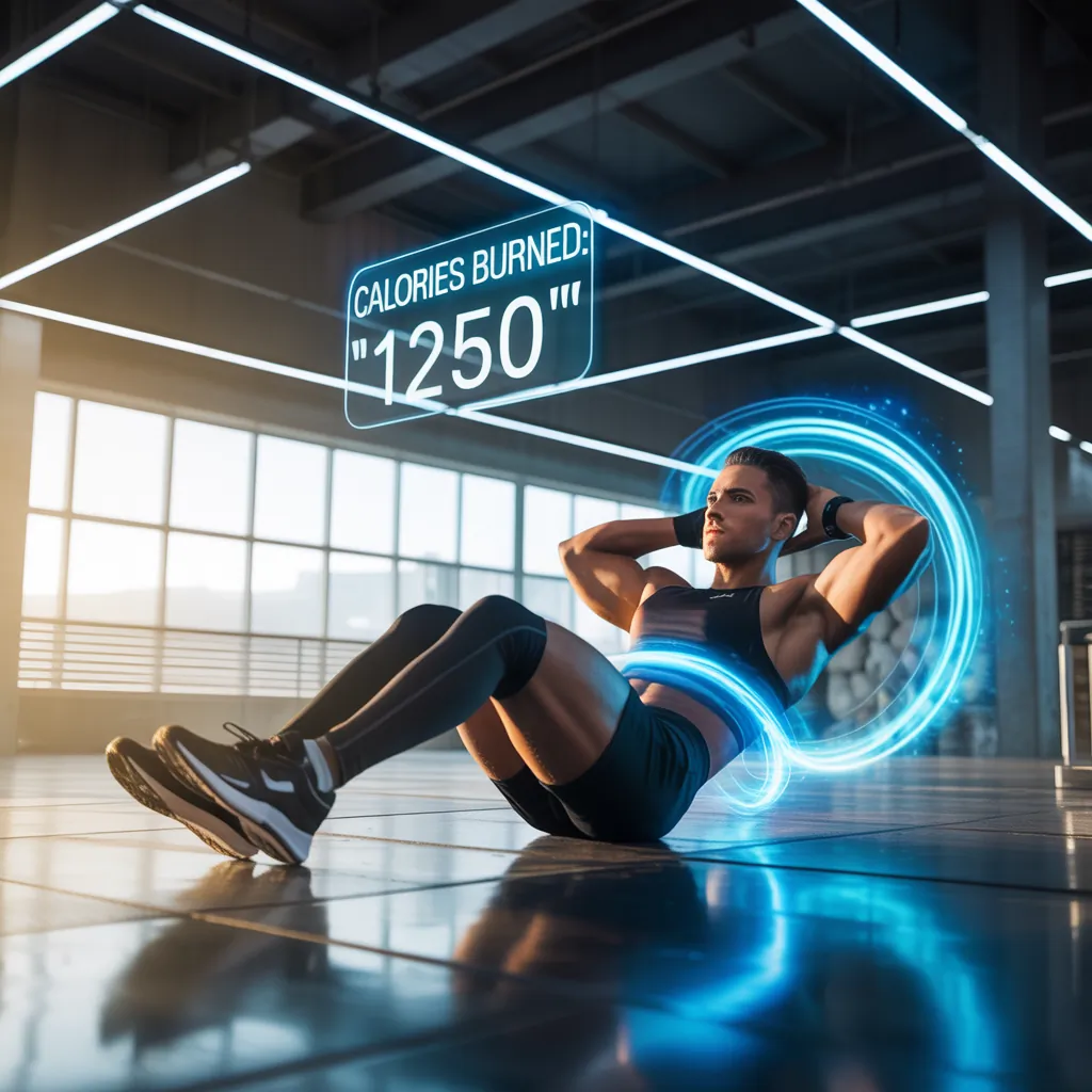 how many calories does 100 sit ups burn