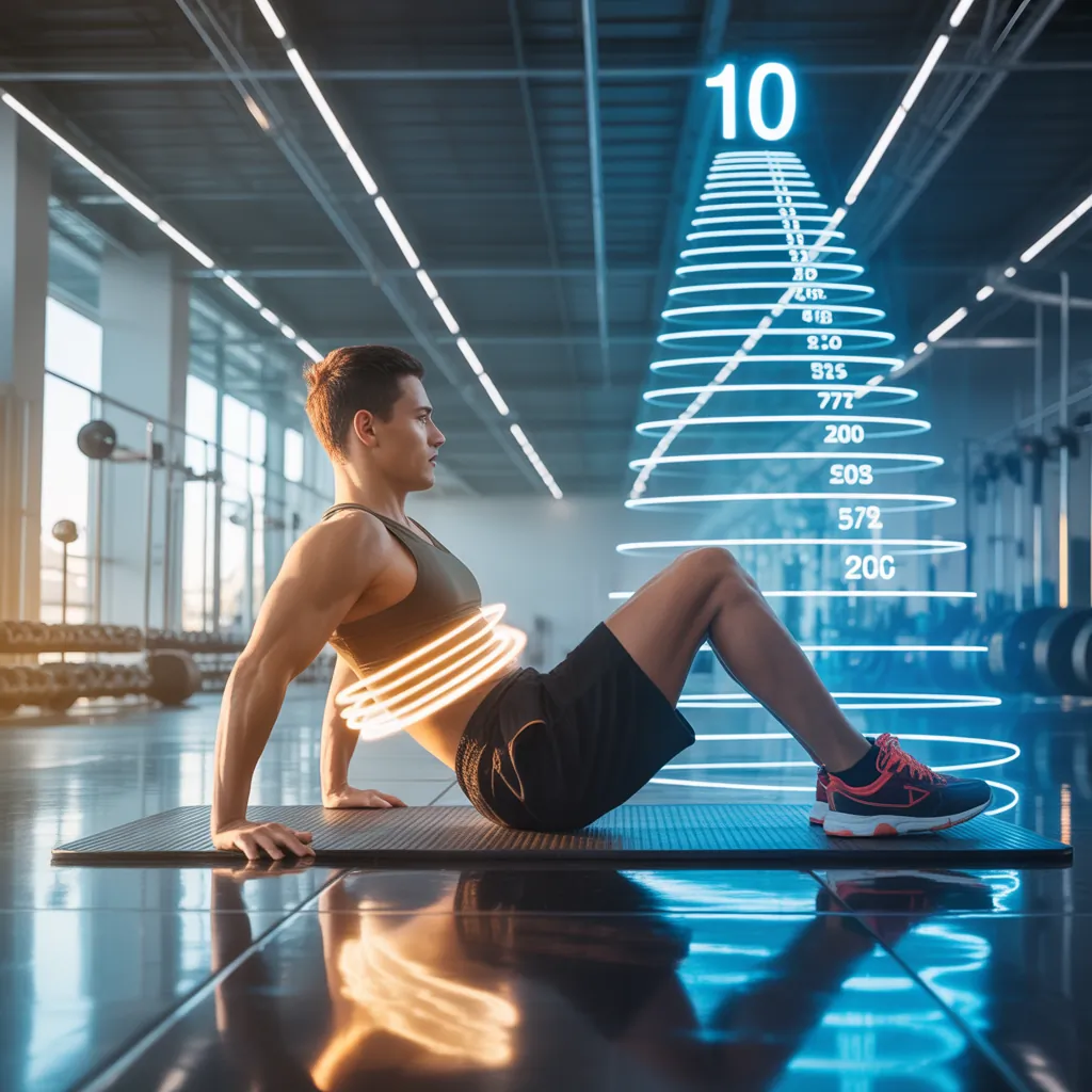 how many calories does 100 sit ups burn