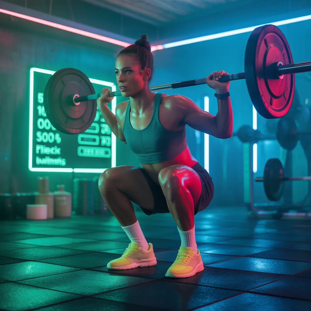 how many calories does 100 squats burn