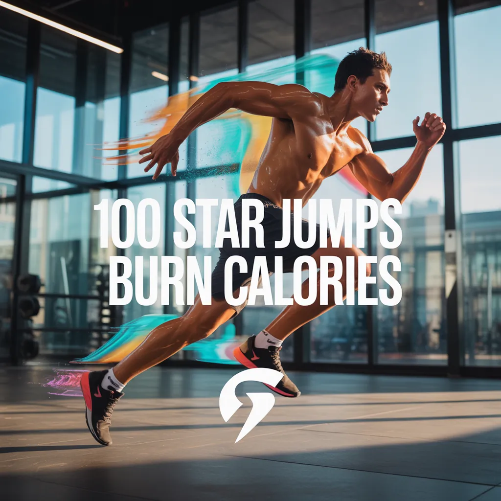 how many calories does 100 star jumps burn