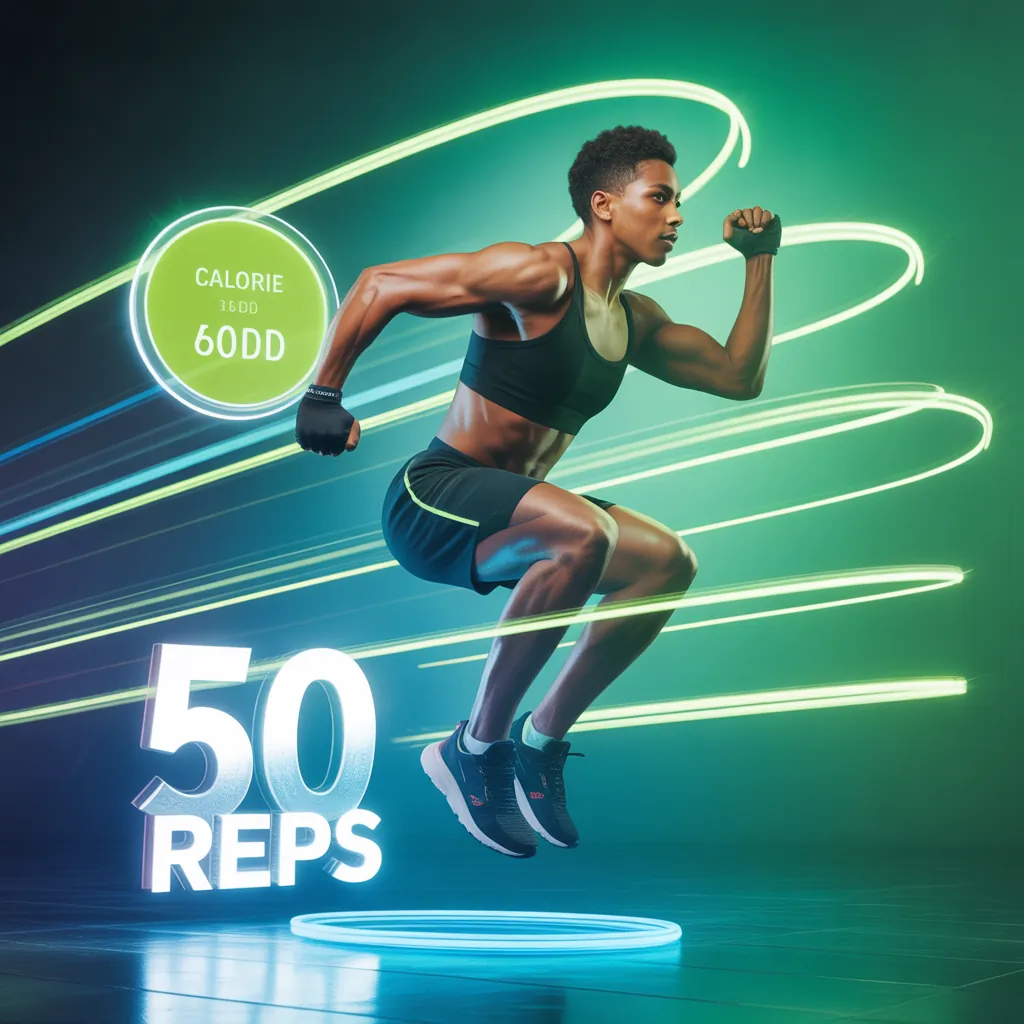 how many calories does 50 star jumps burn