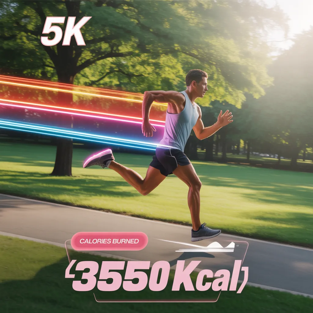 how many calories does 5k run burn