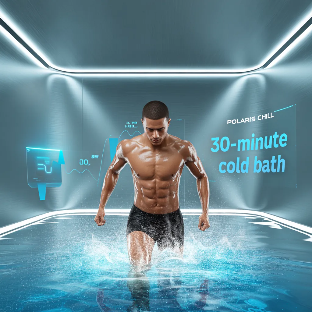 how many calories does a 30 minute cold bath burn