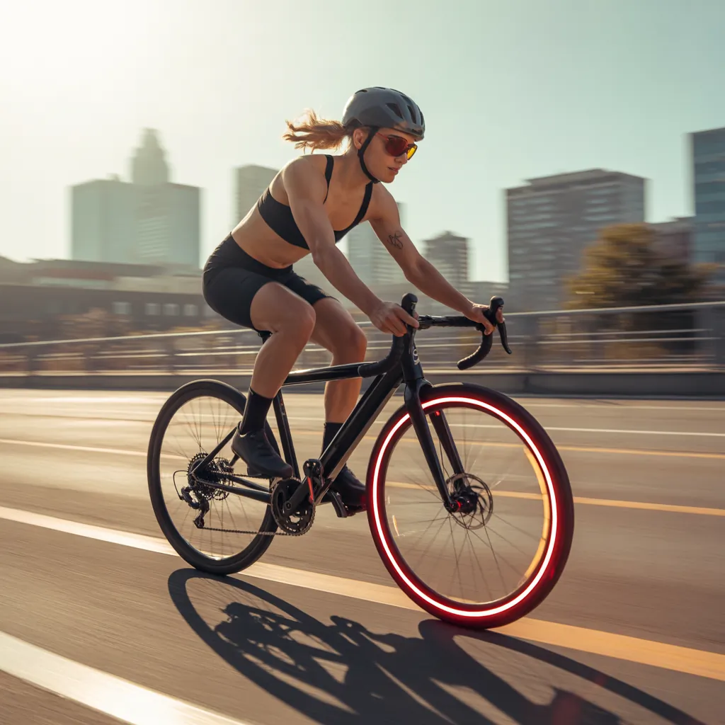 how many calories does an hour bike ride burn