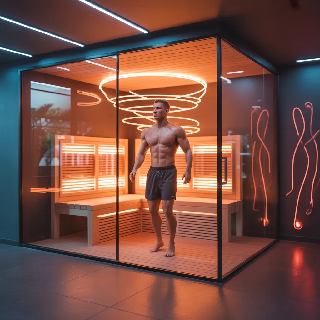 how many calories does an infrared sauna burn