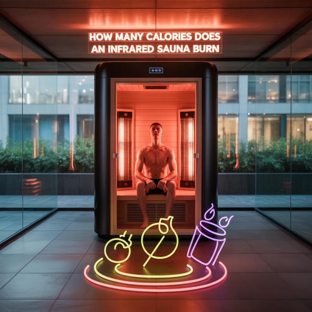 how many calories does an infrared sauna burn