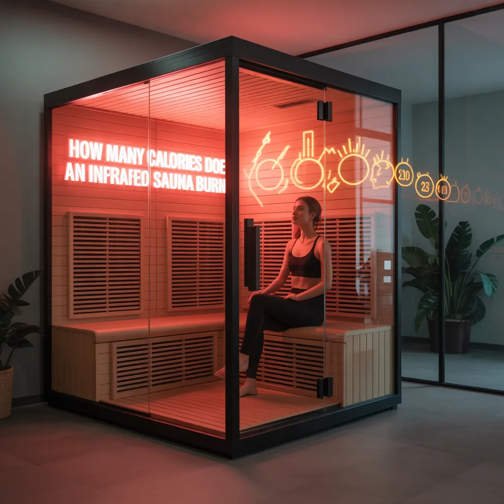 how many calories does an infrared sauna burn