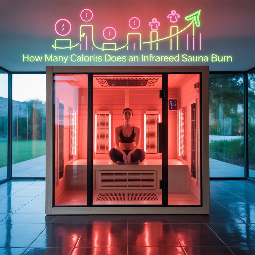 how many calories does an infrared sauna burn