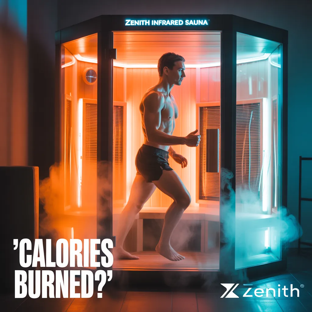 how many calories does an infrared sauna burn