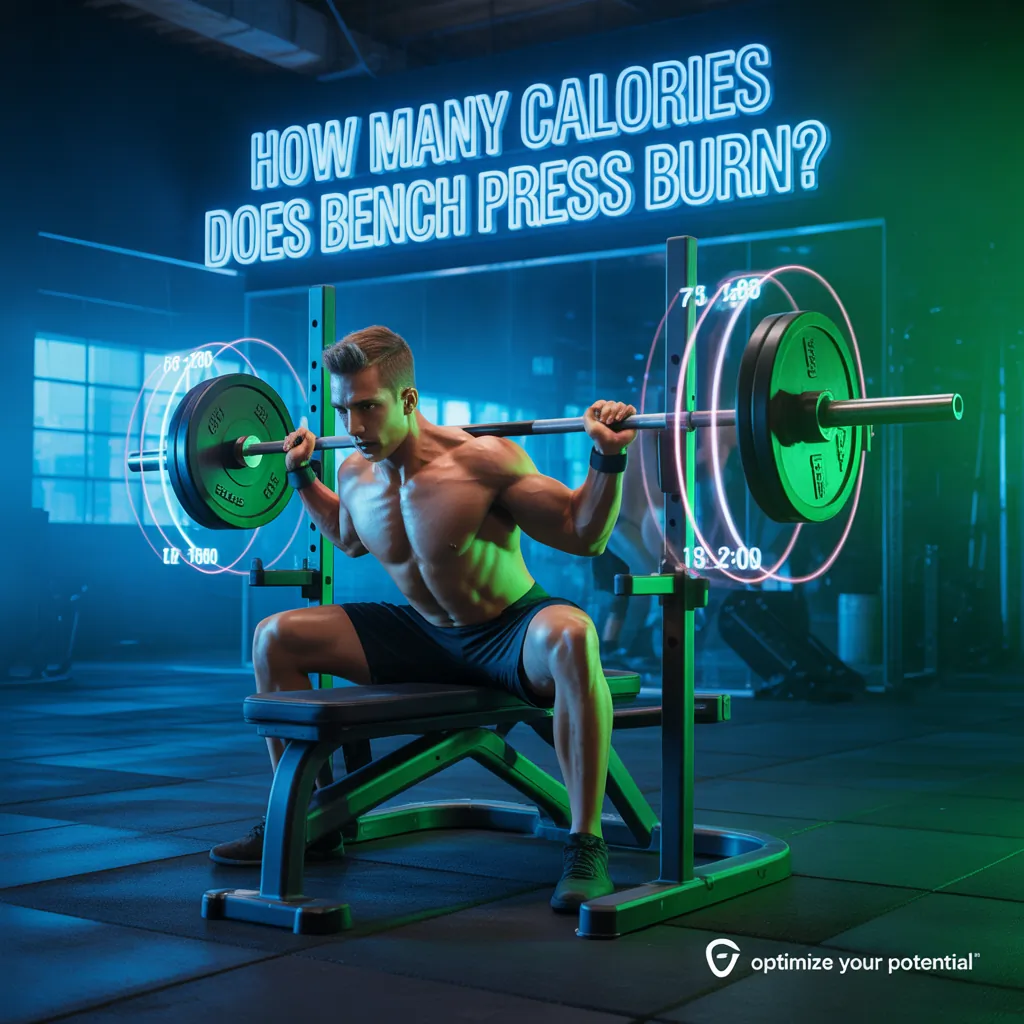 how many calories does bench press burn