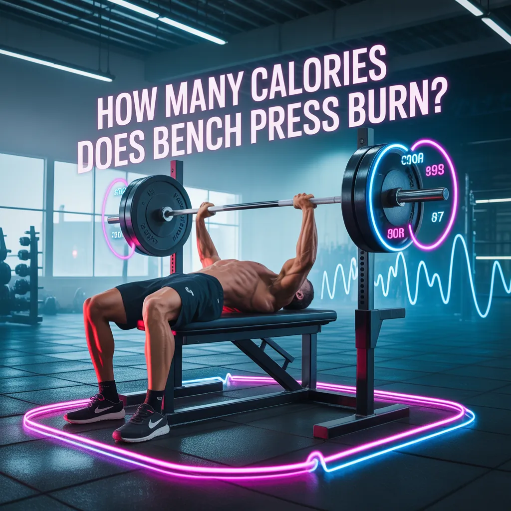 how many calories does bench press burn