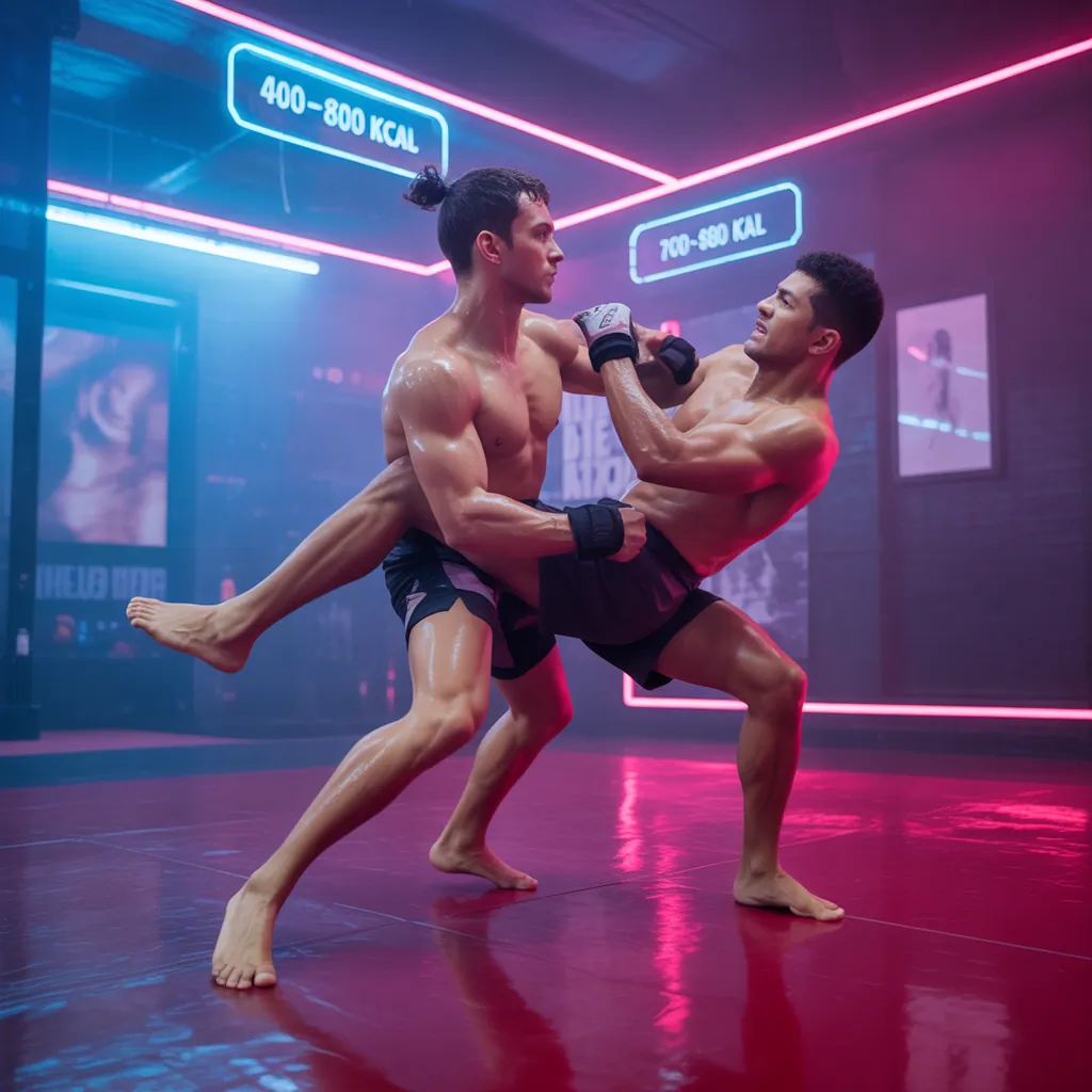 how many calories does bjj burn