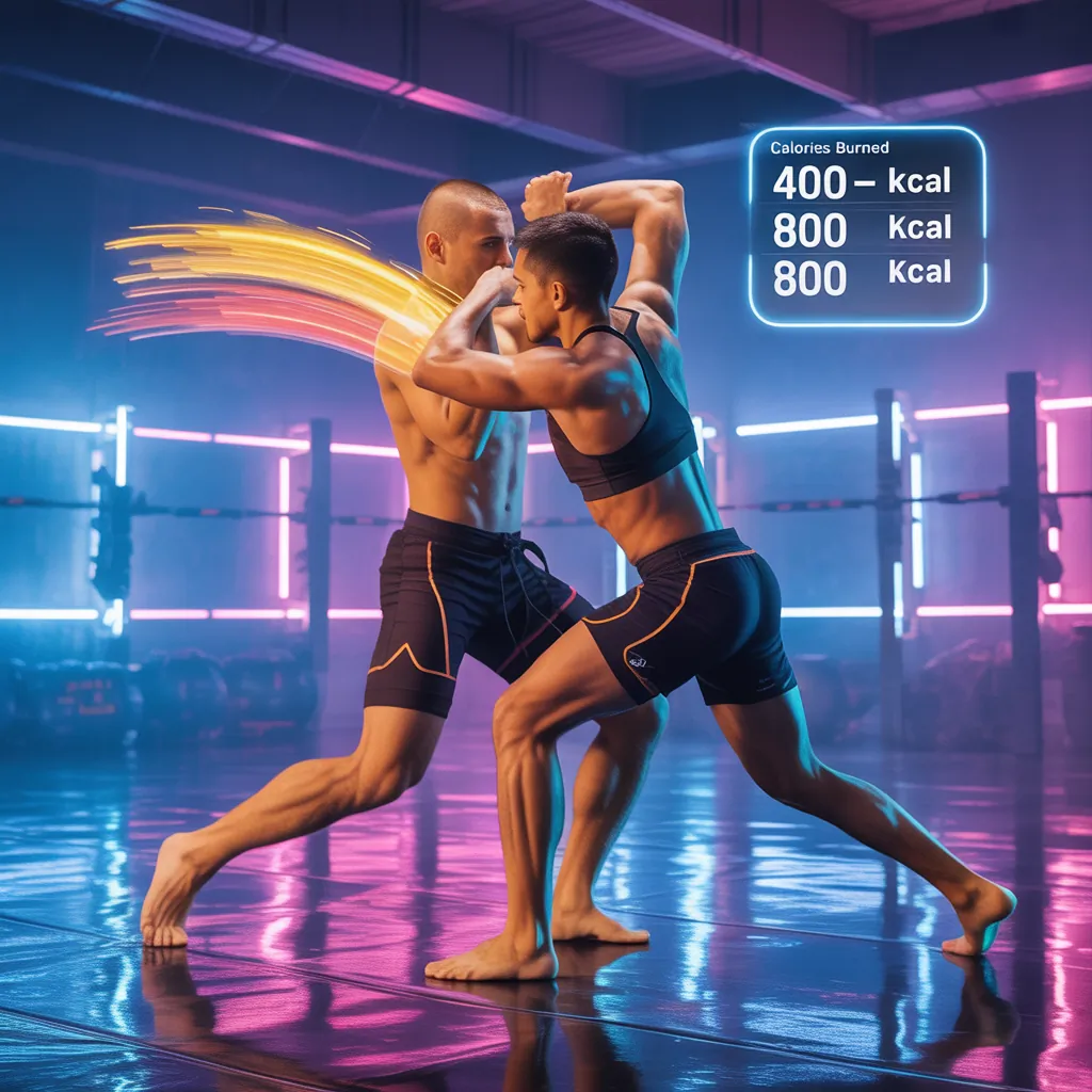 how many calories does bjj burn