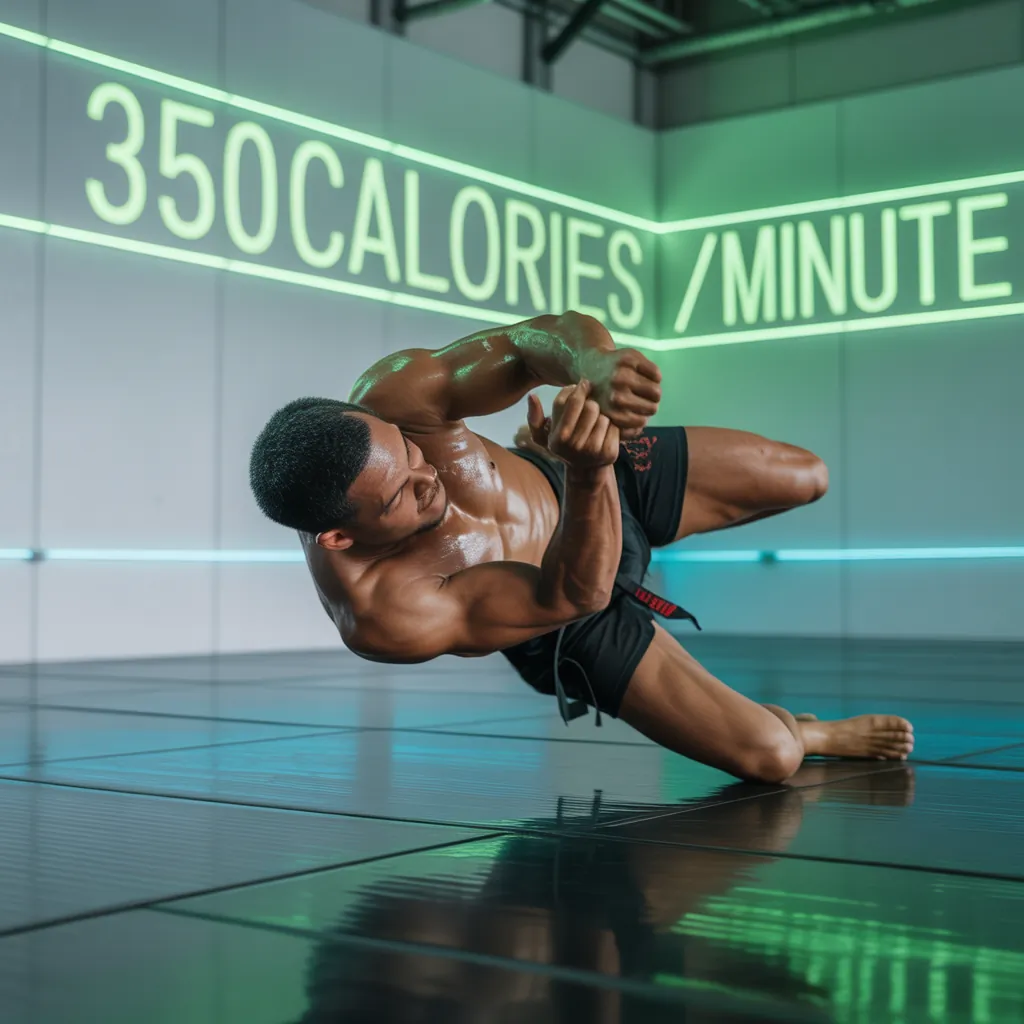 how many calories does bjj burn