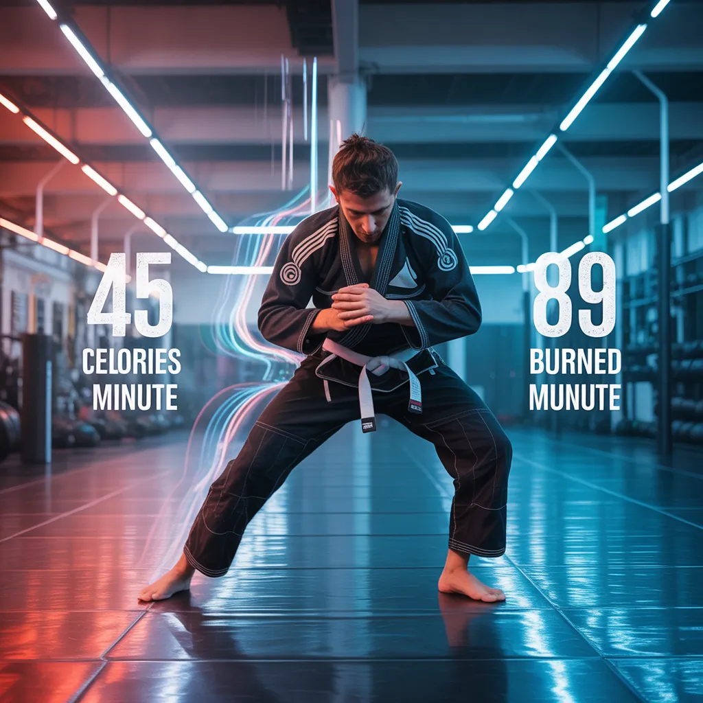 how many calories does bjj burn