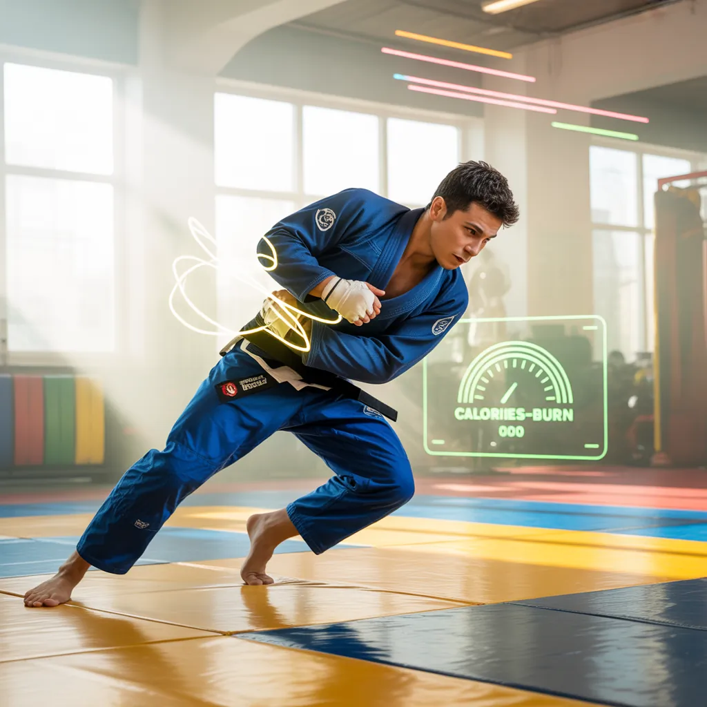 how many calories does bjj burn
