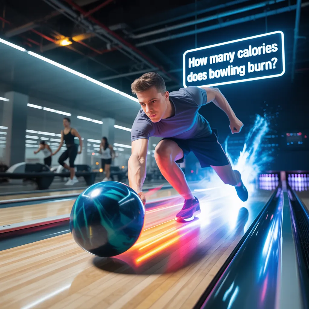 how many calories does bowling burn