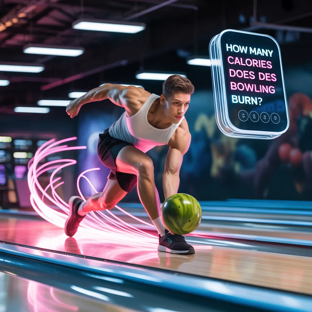 how many calories does bowling burn