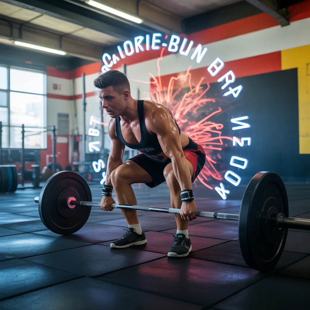 how many calories does deadlifting burn