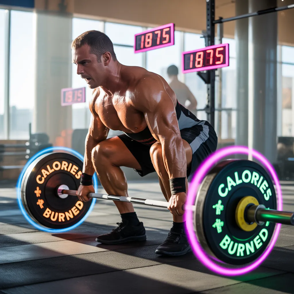 how many calories does deadlifting burn