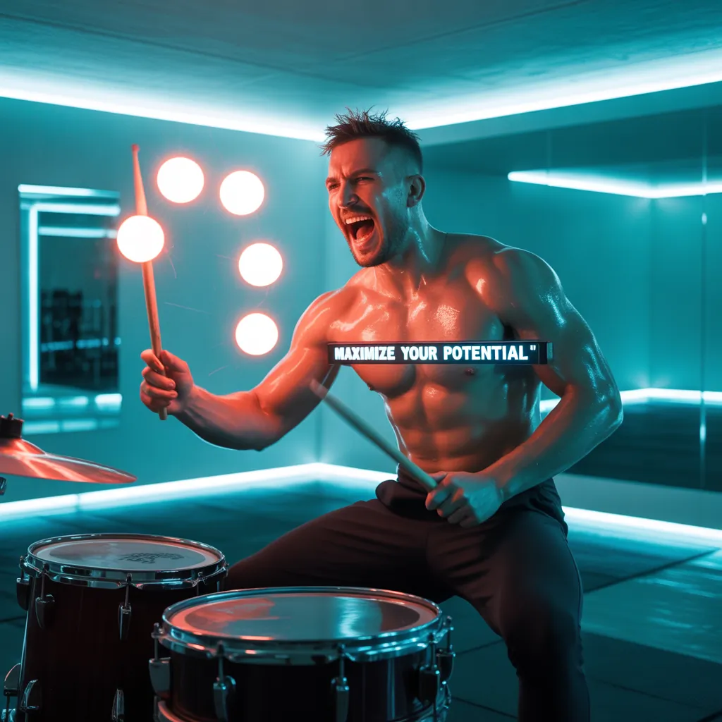 how many calories does drumming burn