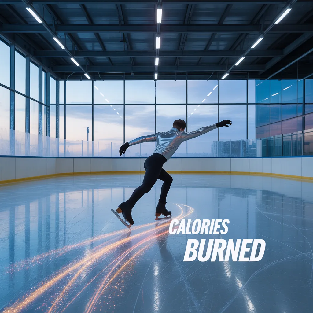 how many calories does ice skating burn