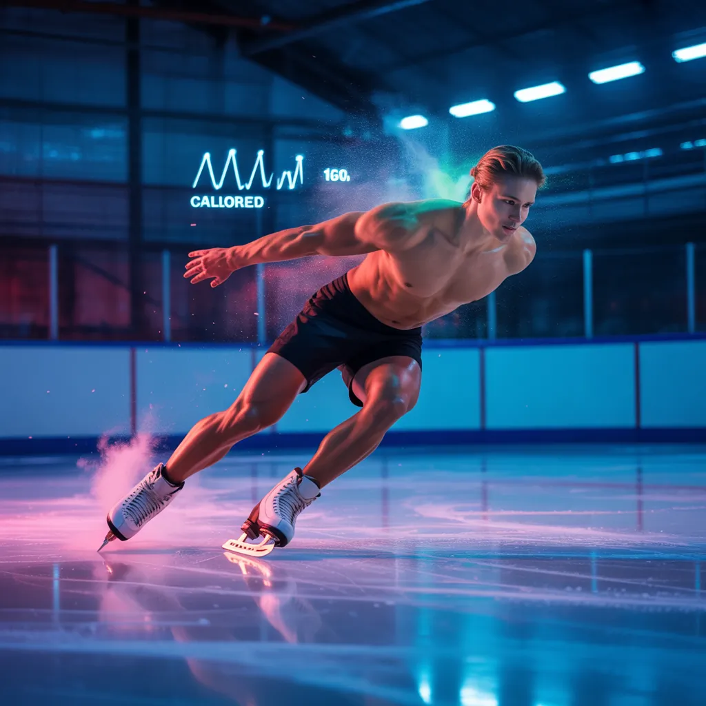 how many calories does ice skating burn