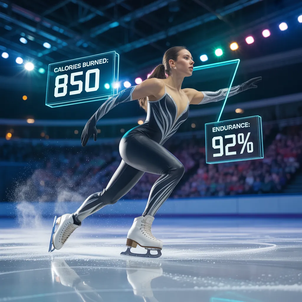 how many calories does ice skating burn